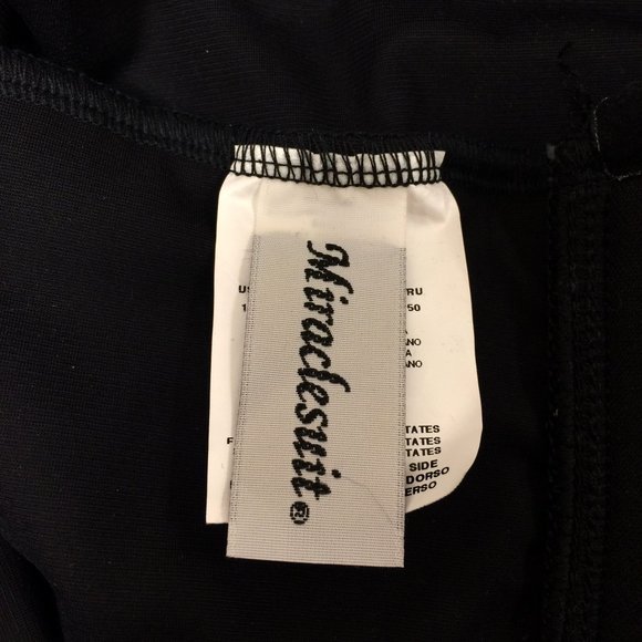 Miraclesuit Rialto Black Swimsuit - Picture 5 of 9